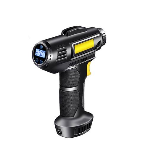 车载充气泵打气泵汽车用便携式多功能12v220v高压轮胎电动打气筒