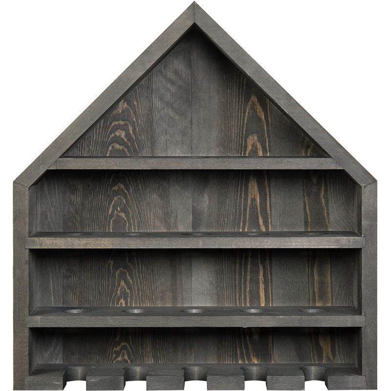 实木壁挂棒球棍支架QLV美式壁挂式棒球收纳收盒木制球纳类架储物