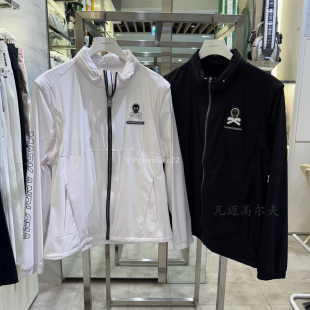 防風(fēng)衣外套韓國代購 男士 25春夏潮牌MARK&LONA高爾夫服裝 骷髏長袖