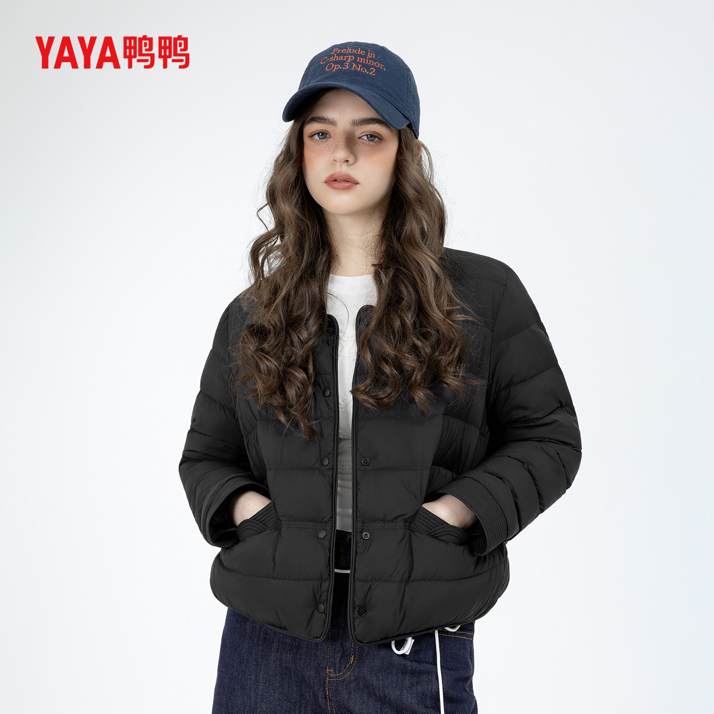 YAYA鸭鸭2025秋冬季新款女士羽绒服简约轻薄休闲百搭保暖短款外套,女装/女士精品,羽绒服,淘宝优惠券,粉丝福利购,淘宝优惠卷