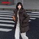 YAYA鸭鸭2025冬加厚时尚 百搭休闲连帽宽松女士中长款 羽绒服