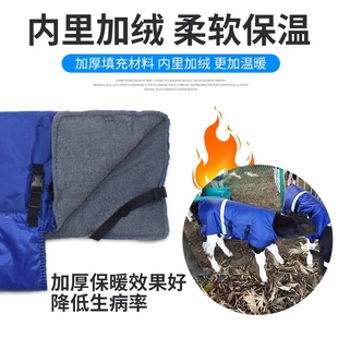 防寒防水服牛栏养牛场养殖用品秋冬犊牛用保暖兽用御寒保暖冬装