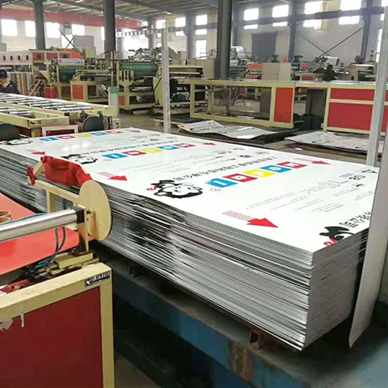 毫米15丝熟料铝塑板高光哑光可干挂开槽折弯板材幕墙广告牌外墙