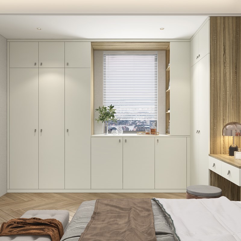 金牌衣柜家用卧室定制推拉门衣橱衣帽间全屋定制小户型家具柜子