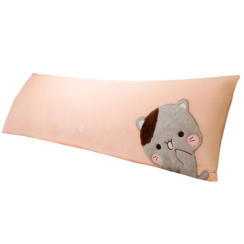 靠枕床头靠垫软包抱枕女生睡觉长条枕床上夹腿大靠背枕头拆洗