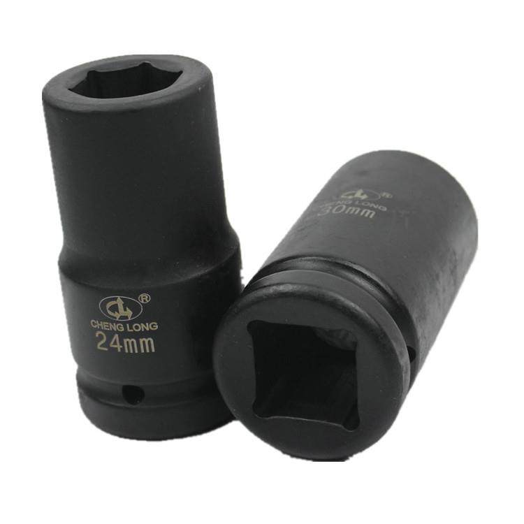 骋龙3/4寸重型气动套筒耐用风炮套筒套装汽修气动组合工具10件套