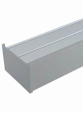 合金加铝侧厚窗JFL-CLH帘盒轨道一式成品窗帘体盒挡板装饰顶装装