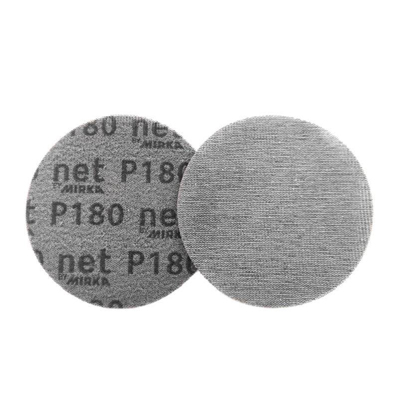 磨卡网格砂纸摩卡6寸Autonet网砂150mm圆盘植绒砂纸片