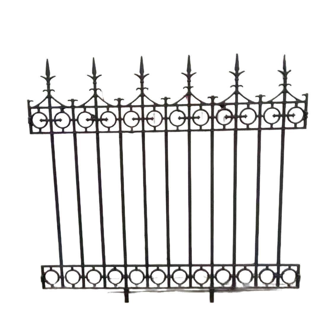 铁艺护栏围墙庭院护栏小区学校别墅铸铁围栏厂家直供围墙护栏