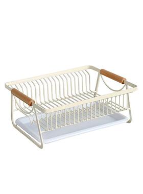 厨A03-264B房盘收物纳架碗碟碗餐具木置架家用碗筷盒柄手提简易沥