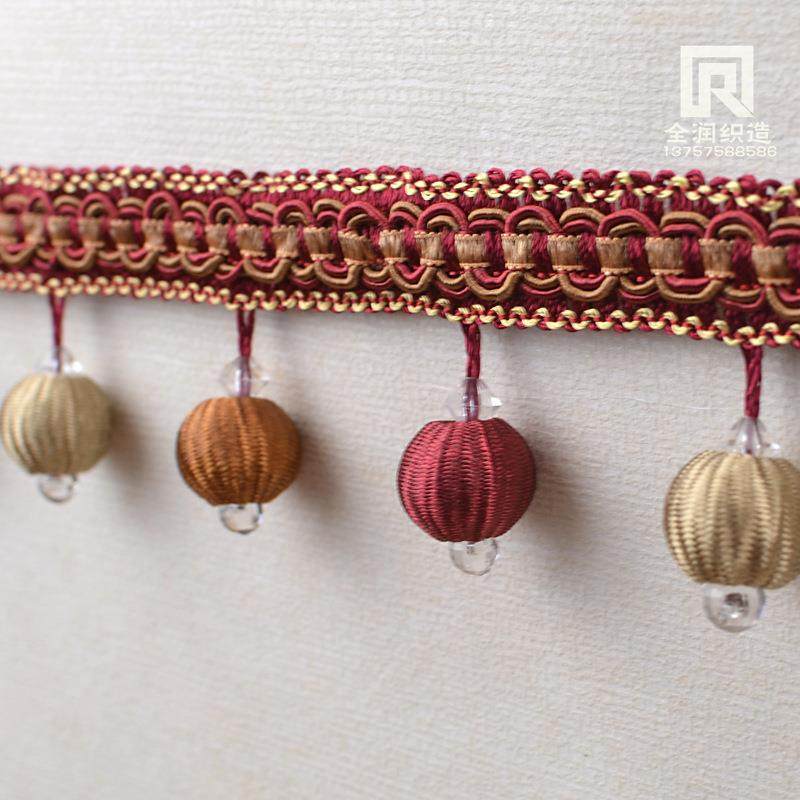 筋窗吊帘流苏吊边穗花窗帘灯罩hb40装饰小牛珠,居家布艺,花边,淘宝优惠券,粉丝福利购,淘宝优惠卷