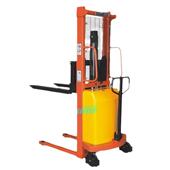 hoular汉现货1 动2吨移姆动堆垛叉车液压起升车半电堆高车搬运车