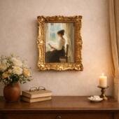 美式 VVJ墙树脂相墙框照片墙挂相框创意相片墙墙组合面装 饰相框摆