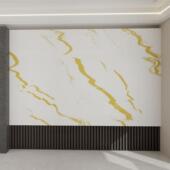 自粘大板贴鎏金墙设家计居装 厂家新BS1779L 款 饰免漆自贴高光墙贴