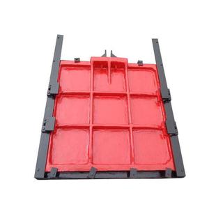 铸铁闸门渠道平板手电闸门启闭机双向止水闸门水库铸铁镶铜闸门