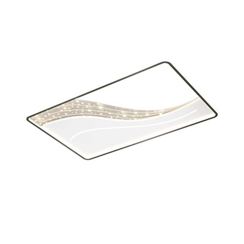 客厅灯2代MJQ02年新款2现顶简约大气家用长方形创意个性灯具大厅