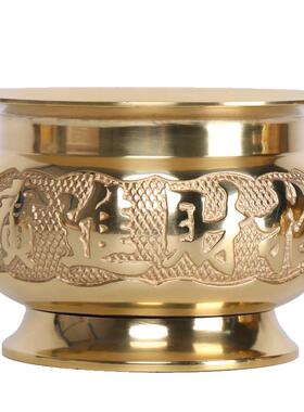 铜香炉摆件工艺品厂家铜光身炉大边炉