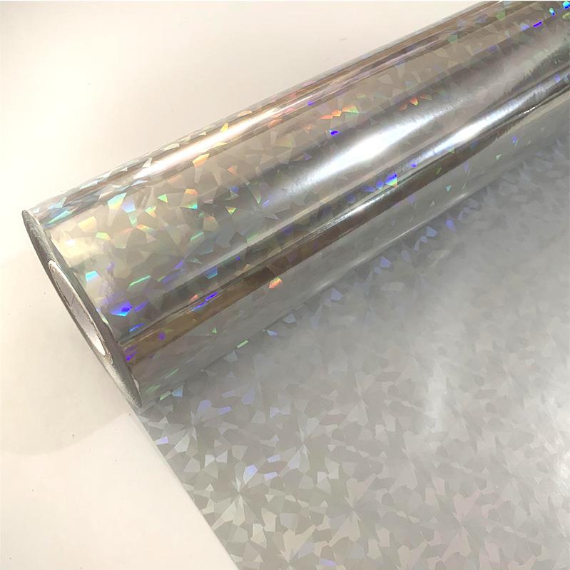 镭射专版电化铝烫金材料烫金纸烫金箔银万花筒玻璃碎