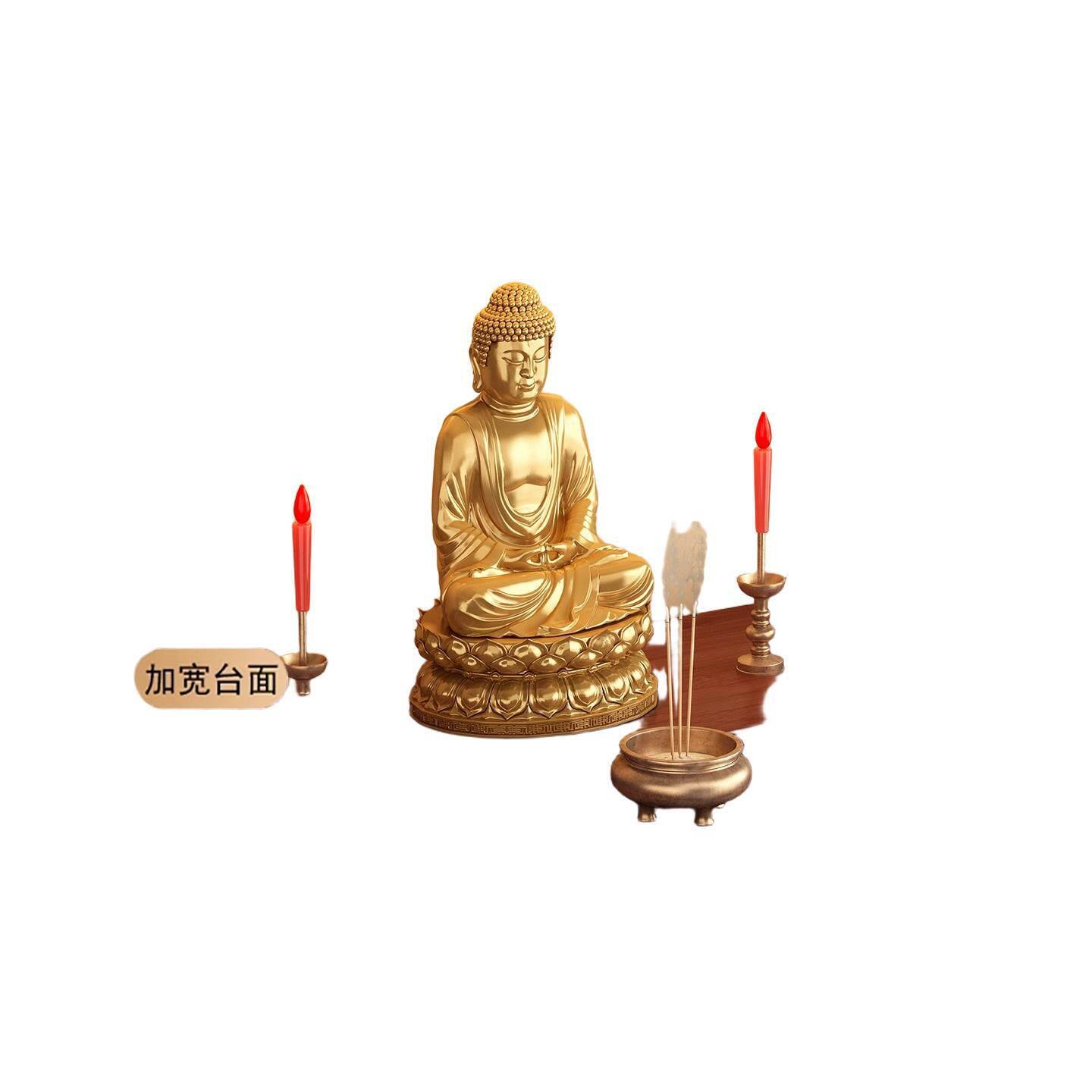 供桌家用佛龛壁挂式观音佛像供座台桌面佛台爷柜子墙上置物架图片