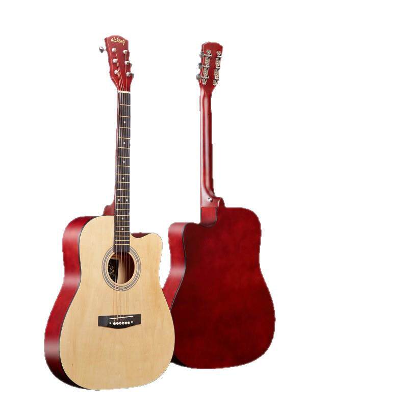 民谣吉他厂家38寸41寸入门普及通用学生初学者吉他练习琴