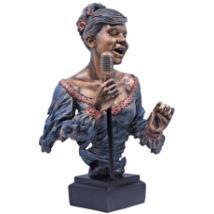 美式音乐半身中号音乐人物摆饰酒吧会所创意装饰品树脂工艺品