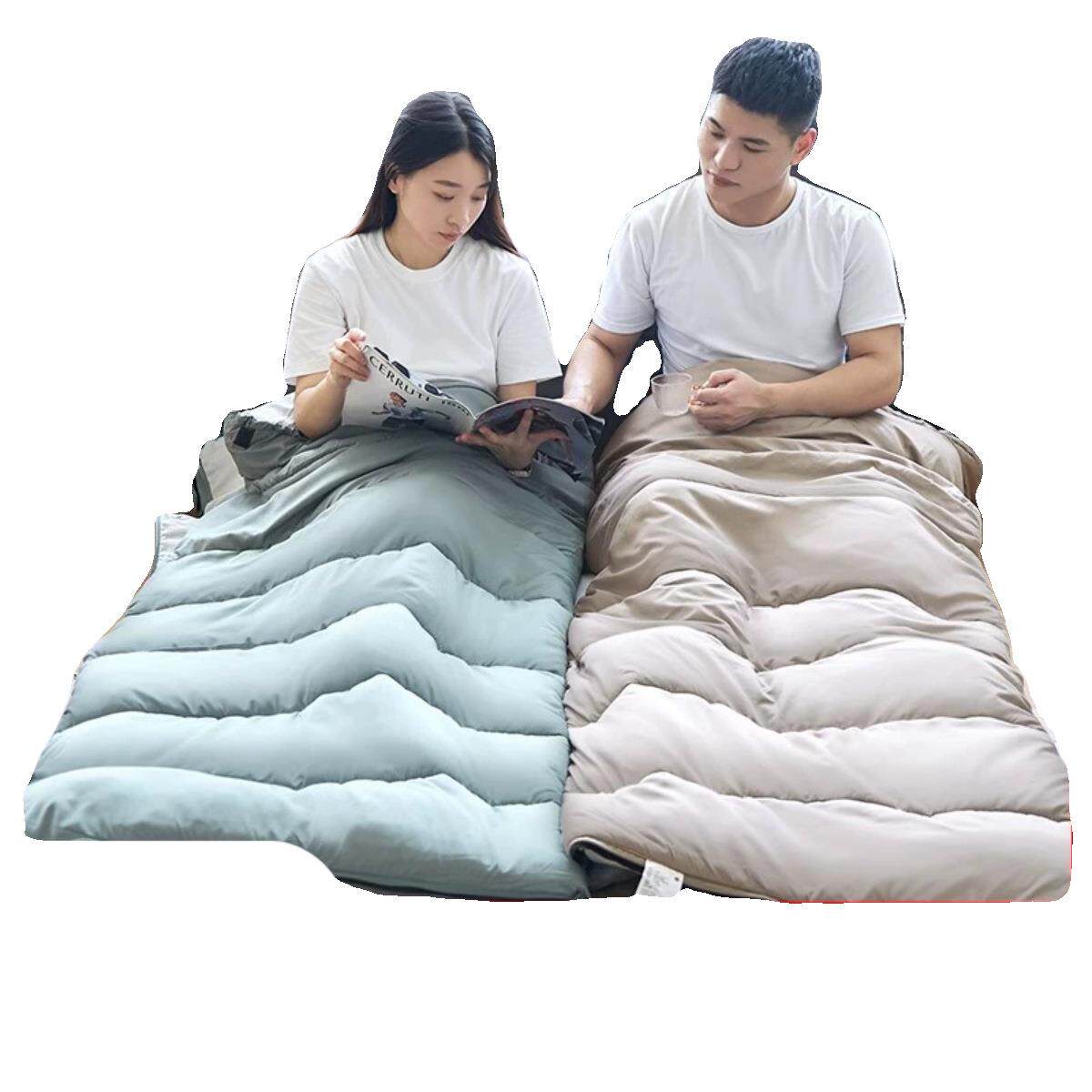 睡袋户外大人加厚防寒户外露营四季通用成人秋冬季办