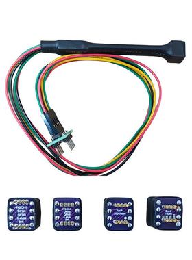 SOP8/VSOP8/VSON8/WSON8芯片探针线烧录读写下载弹簧顶针Bios1.27