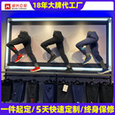 服装 玻璃钢抬腿模特半身运动模特道具橱窗腿模裤 店展示架3D人体