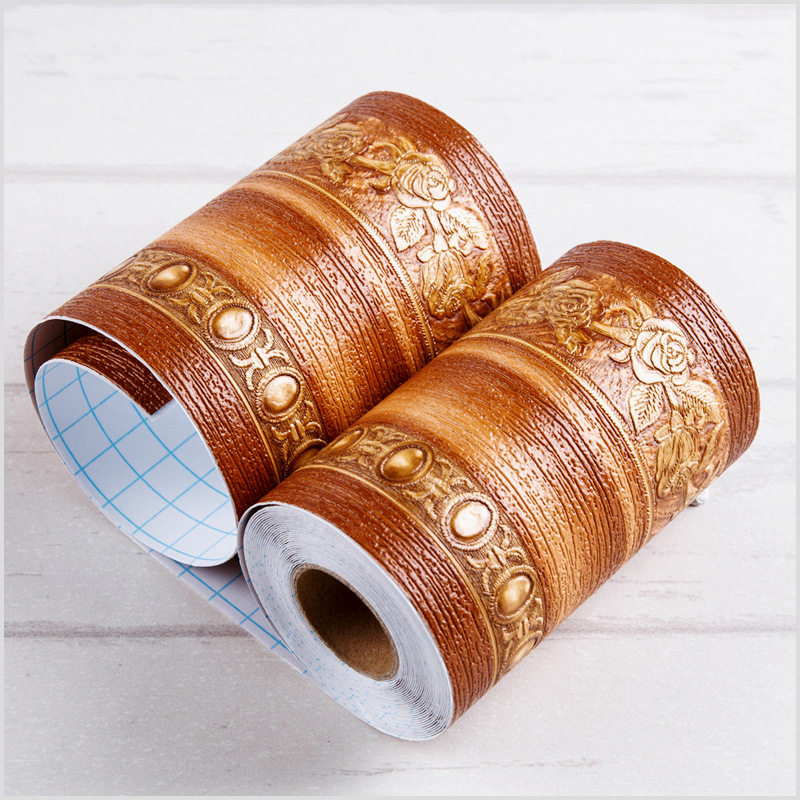 3d立体腰线贴纸自粘客厅墙面装饰墙裙贴线条卫生间防水墙贴顶角线