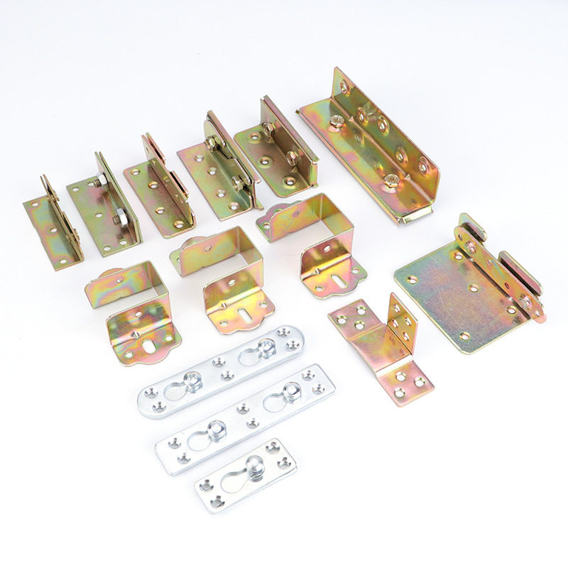 加厚床配件床挂钩床铰链床插销家具隐形床连接螺丝挂扣配件连接件