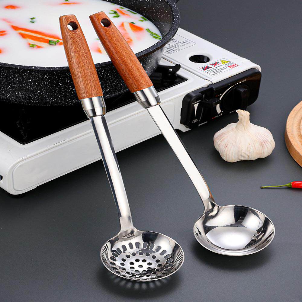 304不锈钢锅铲炒菜铲子加厚加长特厚家用煎铲汤勺