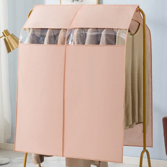 衣服防尘罩透明挂式家用立体衣物防尘袋衣罩防尘套无纺布大衣服套