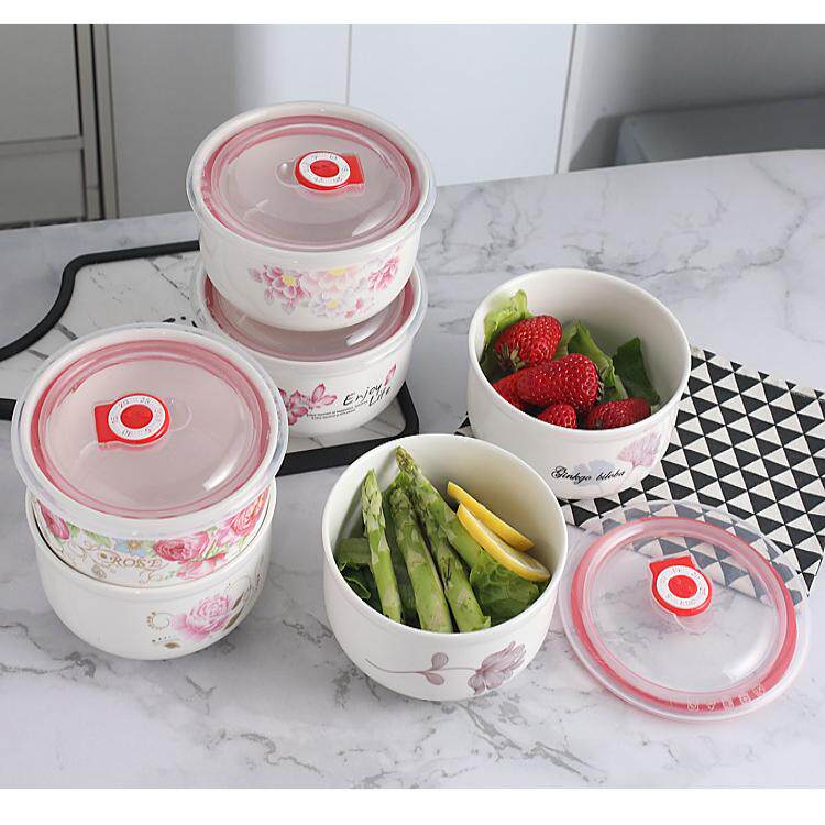 陶瓷调味罐单件套有盖子欧式调味瓶调料盒铁架绿色花式配小勺子