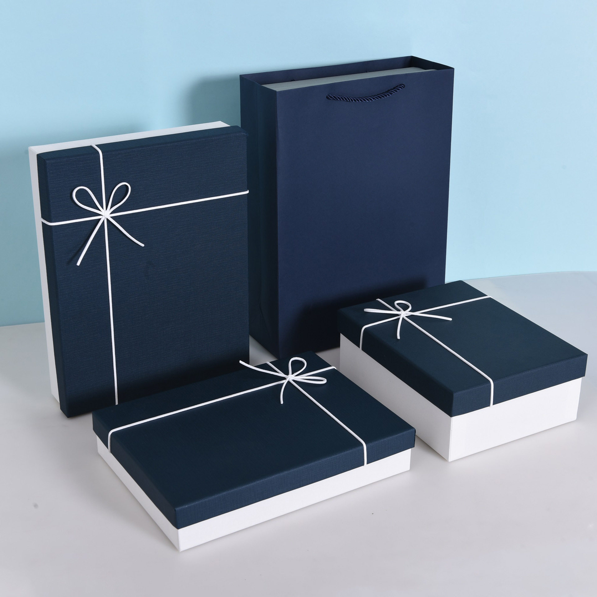 长方形大号礼品盒子精美礼物盒男女围巾礼盒衣服包装简约空盒