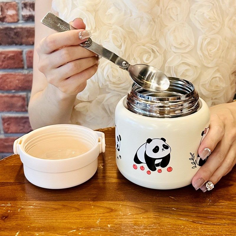 316不锈钢焖烧杯带勺子银耳羹专用学生水小巧便携U保温杯早餐杯子,餐饮具,焖烧杯,淘宝优惠券,粉丝福利购,淘宝优惠卷