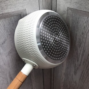 【不好用包退】日式麦饭石纹雪平C锅辅食锅不粘锅木把手电磁炉燃
