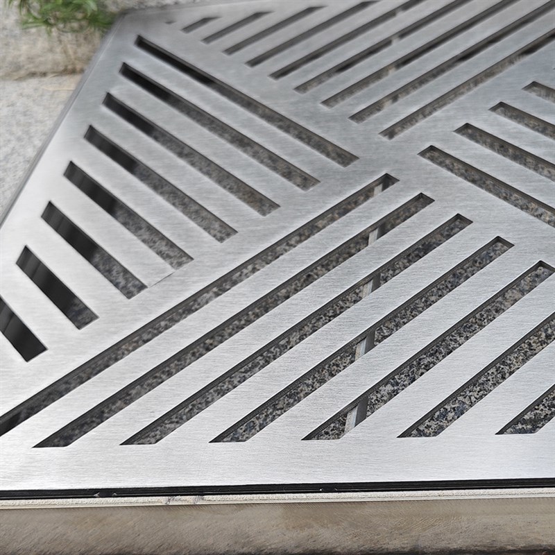 304不锈钢e排水槽盖板排水沟盖板地沟道下水盖板盖板水沟 雨水篦