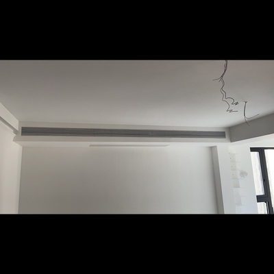 中央空调出风口极简格栅线性无边框加长隐形内嵌R线型百叶风口检