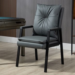 奥格麻将馆专用k椅子家用加高椅靠背四腿椅办公会议椅棋牌室凳子