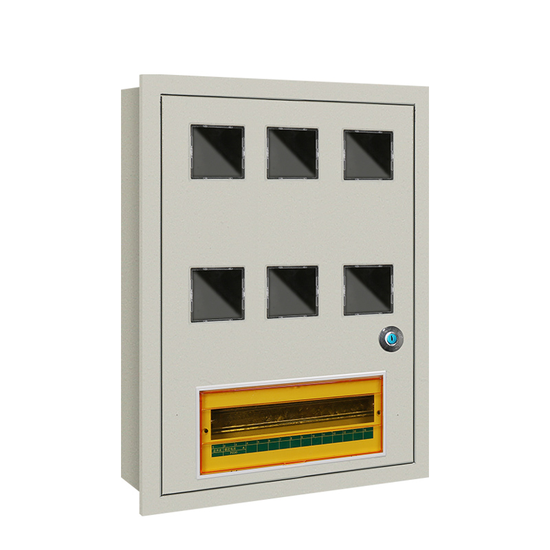 家用电表箱明装暗装l2户4户6户8户10户嵌入式电度表单相220V电表