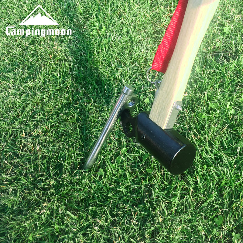 柯曼帐篷钉营钉套j装天幕地钉420不锈钢防风固定加长加粗户外地钉