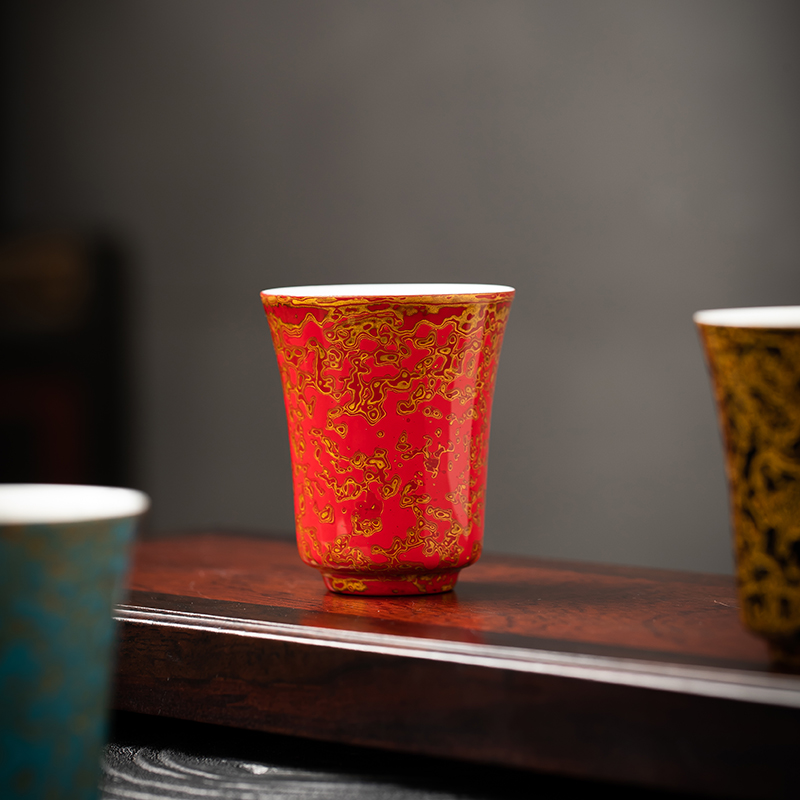 福州特色手工漆器大漆茶杯