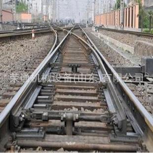 便铁路双道岔钢轨I开140E单轨携轻轨道岔移动工施钢Rt 166轨9号双