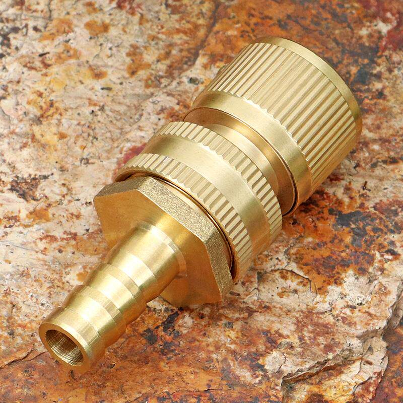定制全铜浇花洗车水枪奶嘴快接公头配套用花园软管宝塔快速母接头
