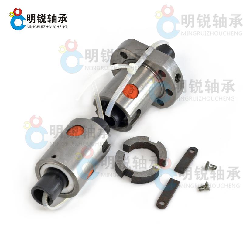 双螺母滚珠丝杆转轴套装重型轴承螺杆反相器螺母套装DFU1605-4010