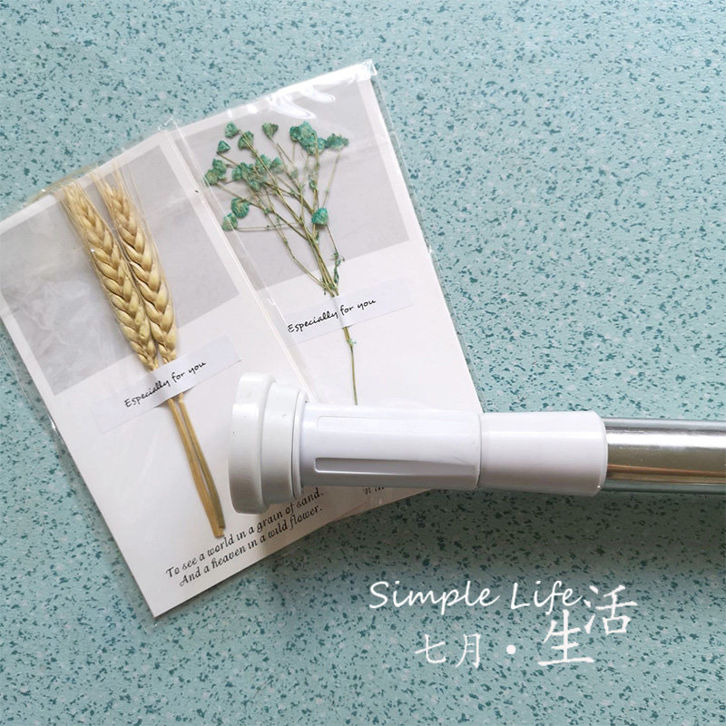 圆头不锈钢窗帘杆m半帘杆门帘杆伸缩杆浴帘杆免打孔承受力强,居家布艺,窗帘杆/罗马杆,淘宝优惠券,粉丝福利购,淘宝优惠卷