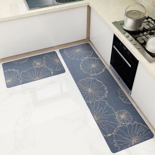 瑞士厨房防滑防油垫子吸水吸油耐C脏家用地毯可机洗耐磨进门门口