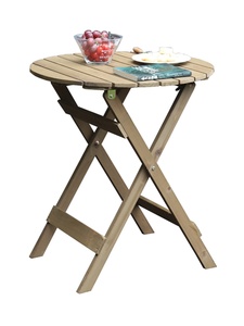 阳台木桌小桌椅折叠桌户外桌子便携式庭院靠墙小型餐桌实木简易