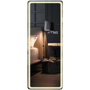 全身镜衣镜智能灯OXO触发摸屏穿壁挂式理发店长镜子光化妆镜le带d