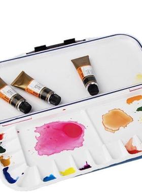 MjiE调LLO/美极料乐调色盒水彩丙烯保湿JKV盒颜色盘易洗防干燥调